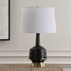 Foster Black Glaze Table Lamp - Australia wide delivery