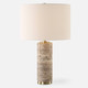 Cortado Travertine Table Lamp Mid-Century Modern style Table Lamp Decor