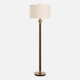 Keros Dark Oak Floor Lamp Coastal style Floor Lamp Decor