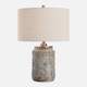 Graydon Gray Table Lamp Organic style  Decor