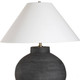 Tramore Rustic Charcoal Table Lamp - Hobart, Launceston, Perth delivery
