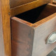 Estate Desk & Stool - Aged Honey Mahogany / Light Jute Fabric - Hobart, Launceston, Perth Edwardian style Office & Study furniture