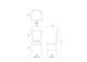 Laurna Dining Chair w/ Upholstered Back - Any Colour