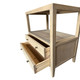 Holbrook Side Table - Weathered Oak - Melbourne, Sydney, Brisbane Contemporary style Bedroom furniture
