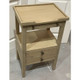 Eton 2 Drawer Side Table w/ Pull Out Shelf - Sandbar - Melbourne, Sydney, Brisbane Craftsman style Bedroom furniture
