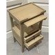 Eton 2 Drawer Side Table w/ Pull Out Shelf - Sandbar
