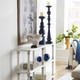 Bobeche Candlestick Large - Dunmere Blue - Solid Timber French Provincial style  furniture