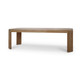Tribeca Dining Table 240cm - Rustic White Cloud - Hand made Scandinavian style Dining Room furniture