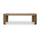 Tribeca Dining Table 240cm - Rustic White Cloud - Hobart, Launceston, Perth Scandinavian style Dining Room furniture