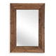 Rennick Large Reclaimed Pine Mirror Craftsman style Wall Mirror Decor