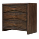 Bowtie 3 Drawer Mid-Century Chest Mid-Century Modern style Dresser Decor