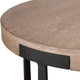 Palisade Natural Round Side Table - Hobart, Launceston, Perth delivery