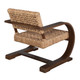 Rehema Walnut Accent Chair - Hobart, Launceston, Perth delivery