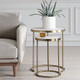 Aragon White Nesting Tables Set/2 - Hobart, Launceston, Perth delivery