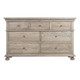 Westminster 7 Drawer Dresser - Dark Oak - French Provincial style