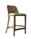 Panama Rattan Counter Stool - Mango Teak - Hand made Kitchen furniture
