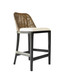 Panama Rattan Counter Stool - Pecan Brown - Melbourne, Sydney, Brisbane Coastal style Kitchen furniture