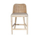 Panama Rattan Counter Stool - Whitewash - Coastal style