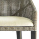 Cuban Rattan Counter Stool - Smoke Grey - Hobart, Launceston, Perth Coastal style Kitchen furniture