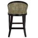 Caledonia Rattan Counter Stool - Black Shadow GT-110BS