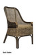 Amara Alfresco Dining Chair - Black Shadow GT-115BS