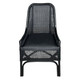 Amara Alfresco Dining Chair - Solid Black - Coastal style