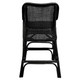 Amara Alfresco Counter Stool - Solid Black - Melbourne, Sydney, Brisbane Coastal style Kitchen furniture