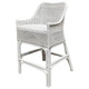 Amara Alfresco Counter Stool - Solid White Kitchen Furniture - GT-116SW