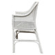 Amara Alfresco Counter Stool - Solid White - Hand made Kitchen furniture