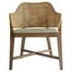 Biloxi Rattan Dining Chair - Natural - Coastal style