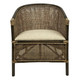 Cayman Rattan Tub Chair - Black Shadow - Boho Chic style