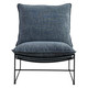 Coen Retro Side Chair - Marine - Mid-Century Modern style