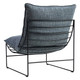 Coen Retro Side Chair - Marine - Hand made Dining Room furniture