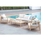 Palmera 4Pc Outdoor Setting - Contemporary style