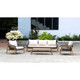 Acacia 4Pc Outdoor Setting - Contemporary style