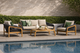 Acacia 4Pc Outdoor Setting - Melbourne, Sydney, Brisbane Contemporary style Outdoor furniture