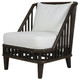 Solaro Lounge Chair - Walnut Living Room Furniture - Q-0817C-WALNUT