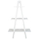 Avida Folding Ladder Shelf - 150cm White - Countryside style