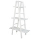 Avida Folding Ladder Shelf - 150cm White Alfresco & Rattan Furniture - S-0732WHITE