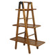 Avida Folding Ladder Shelf - 180cm Rustic Alfresco & Rattan Furniture - S-0733RUSTIC