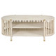 Solaro Retro TV Unit - Whitewash - Mid-Century Modern style