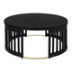 Solaro Retro Coffee Table - Black - Mid-Century Modern style