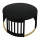 Solaro Retro Coffee Table - Black - Hand made Living Room furniture