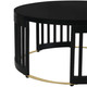 Solaro Retro Coffee Table - Black - Melbourne, Sydney, Brisbane Mid-Century Modern style Living Room furniture
