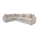 Exeter Modular 3Pc Sofa - Khaki - Contemporary style