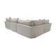 Exeter Modular 3Pc Sofa - Khaki - Hand made Living Room furniture