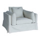 Bennet Swivel Armchair - Sugar Living Room Furniture - SY-032TSUGAR