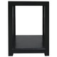 Callan Side Table - Black - Contemporary style