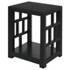 Callan Side Table - Black Living Room Furniture - T-0003BLACK