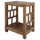 Callan Side Table - Mindi Brown Living Room Furniture - T-0003MB
